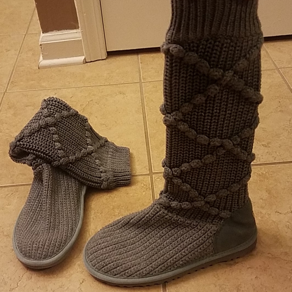 UGG Australia Argyle Knit Boots